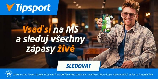 Tipsport TV odvysílá všechny zápasy fotbalového MS