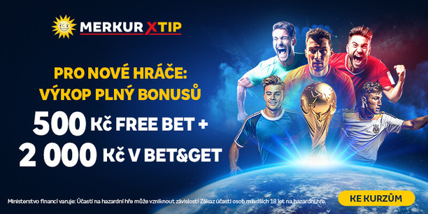 Bet &amp; Get výzva o&nbsp;2&nbsp;000&nbsp;Kč u&nbsp;MerkurXTip