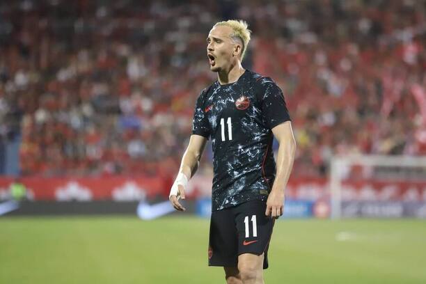 Kanadský útočník Liam Millar v&nbsp;přáteláku proti Irsku