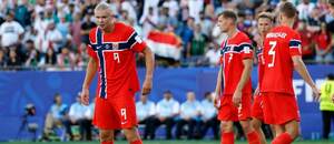 Erling Haaland vstřelil Iráku dvě branky