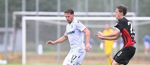 Patrik Hrošovský během zápasu Plzně s Trnavou