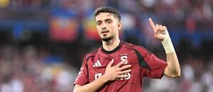 Albion Rrahmani během zápasu Sparty s Jabloncem