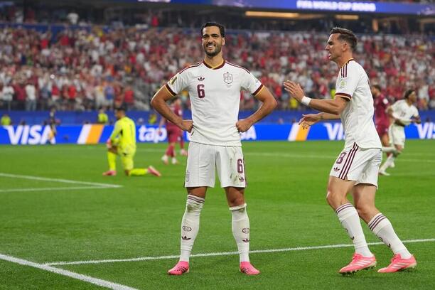 Střelec jediného španělského gólu v&nbsp;osmifinále proti Portugalsku Mikel Merino
