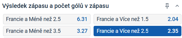 V zápase o&nbsp;bronz, ve kterém padne více gólů, zvítězí Francie