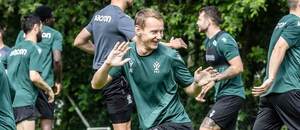 Hráči FK Jablonec. V čele útočník Jan Chramosta