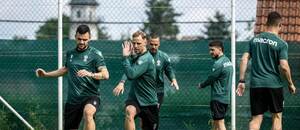 Fotbalisté Jablonce během letní přípravy