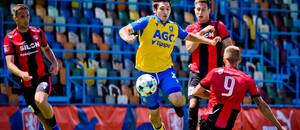 Táborští fotbalisté v přípravném utkání