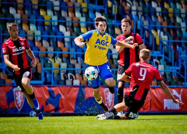 Táborští fotbalisté v&nbsp;přípravném utkání
