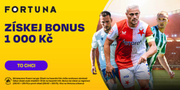 Vsaď si na Chance Ligu u&nbsp;Fortunu