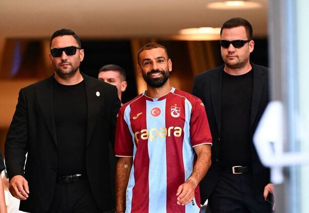 Mohamed Salah v&nbsp;dresu Trabzonsporu