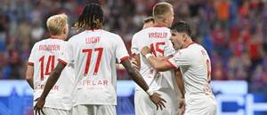 Fotbalisté Zbrojovky Brno při remíze 1:1 v Plzni
