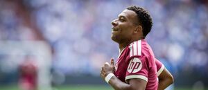Kylian Mbappé během přípravy Realu Madrid se Schalke