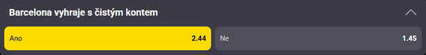 Tip na výsledek zápasu Barcelona vs. Bilbao