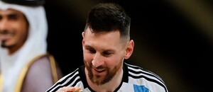 Lionel Messi v dresu Argentiny získal v roce 2022 titul mistra světa