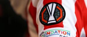 Logo Evropské ligy na dresu Sunderlandu