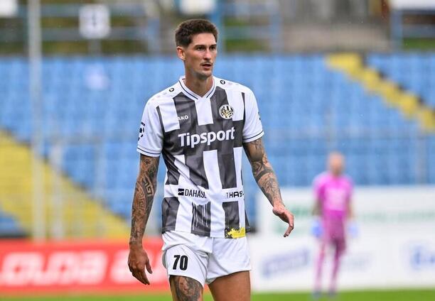 Tomáš Čvančara během výhry Hradce Králové ve Zlíně