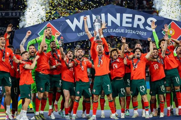 Poslední ročník Ligy národů vyhráli Portugalci, zápasy v&nbsp;sezoně 2026/27 sledujte živě v&nbsp;TV