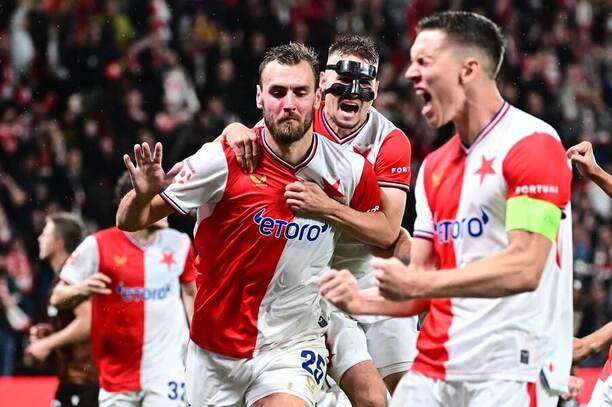 Fotbalisté Slavie si před reprezentační pauzou poradili s&nbsp;Plzní