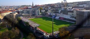 Nedělní dopoledne bývá na Žižkově pro fotbal jako stvořené
