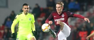 Bořek Dočkal během zápasu Sparty s Asterasem Tripolis