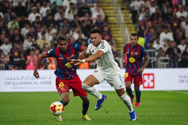 Bude se po zápase radovat Lamine Yamal, nebo Kylian Mbappé?
