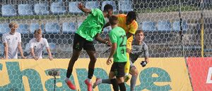 Fotbalisté FK Příbram v zápase Chance Národní Ligy